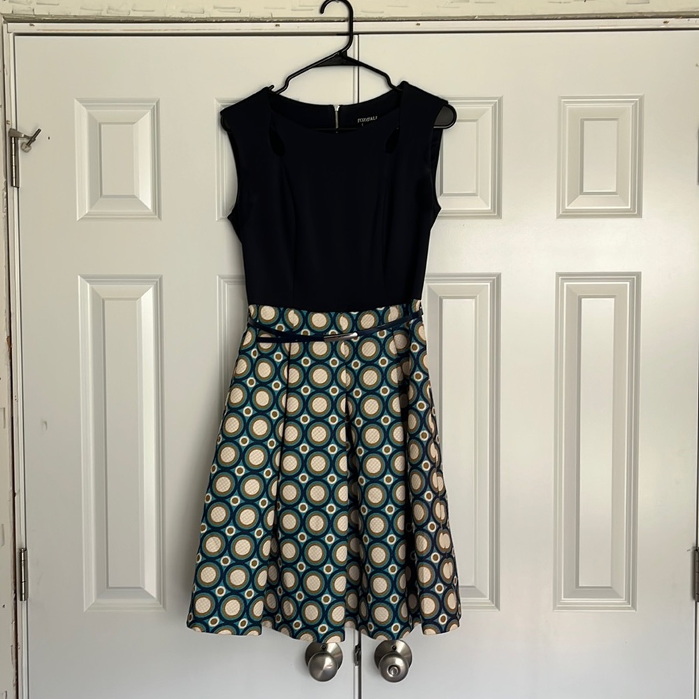 Navy/Olive Dress